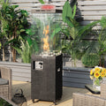 41 000 BTU Propane Patio Heater with Metal Hood