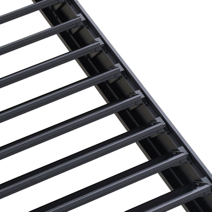 Byron 10' x 10' Adjustable Louvered Outdoor Pergola
