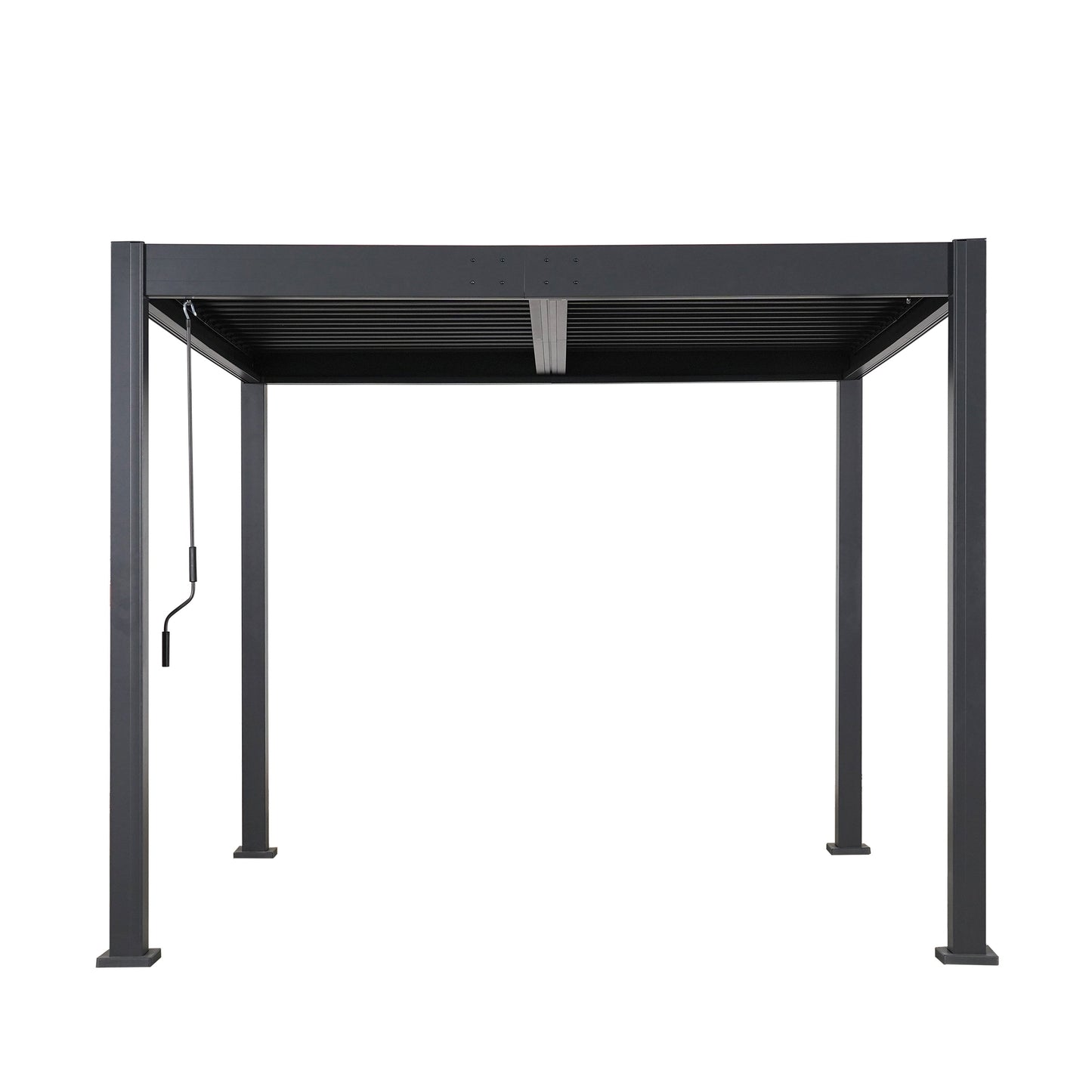Byron 10' x 10' Adjustable Louvered Outdoor Pergola