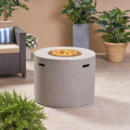 31" Round MGO Propane Fire Pit - 40,000 BTU