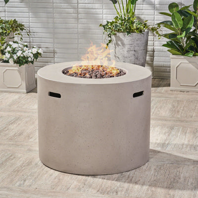 31" Round MGO Propane Fire Pit - 40,000 BTU
