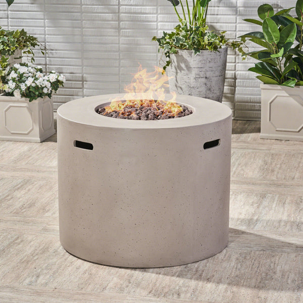 31" Round MGO Propane Fire Pit - 40,000 BTU